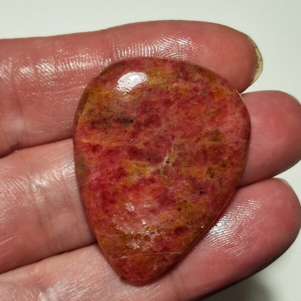 42x34mm rhodonite cabochon