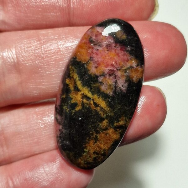 45x24mm rhodonite cabochon