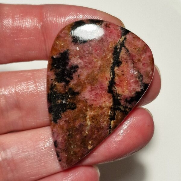 53x36mm rhodonite cabochon