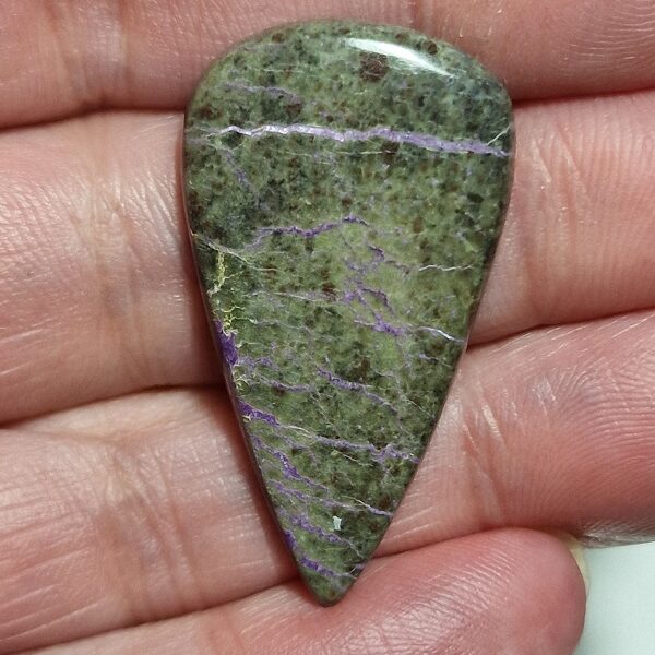 39x21mm stichtite cabochon