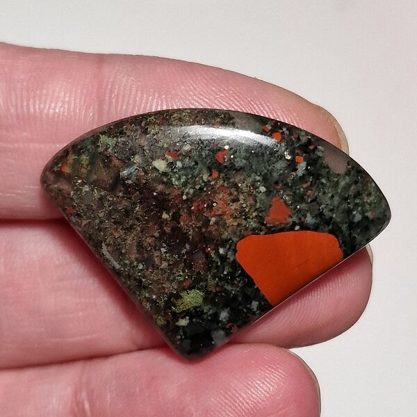 40x30mm bloodstone cabochon