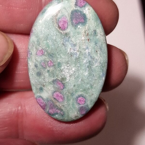 39x25mm ruby in fuchsite cabochon
