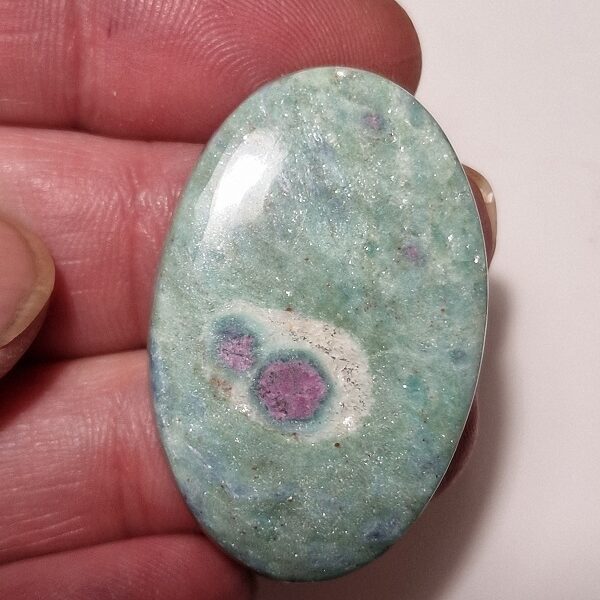 39x25mm ruby in fuchsite cabochon