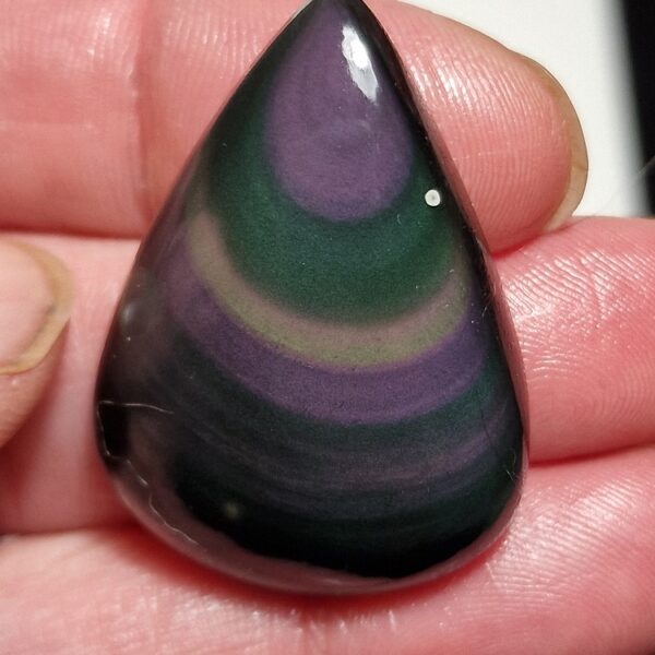 Rainbow obsidian