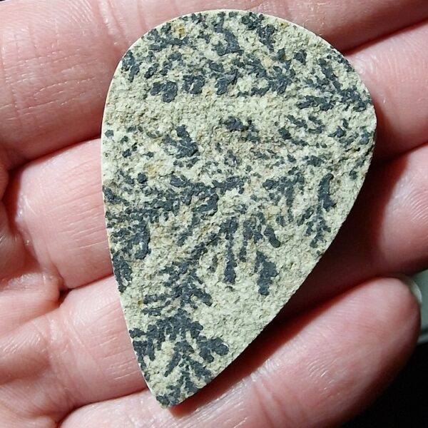 54x35mm Psilomelane Dendrite cabochon