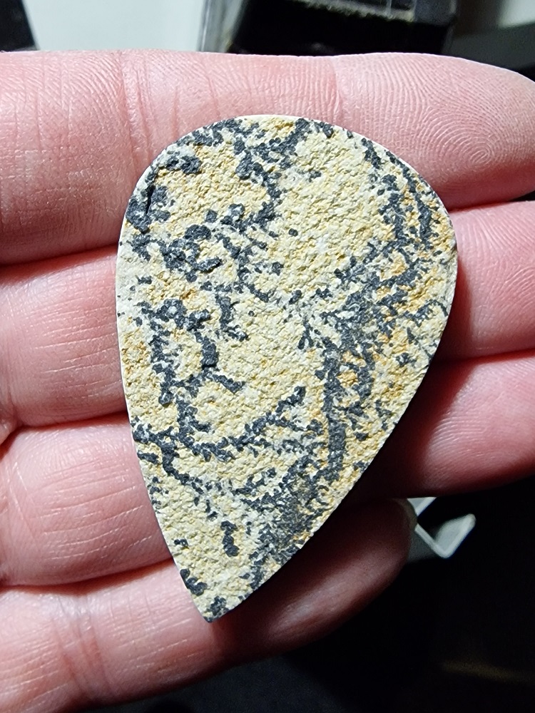 56x36mm Psilomelane Dendrite cabochon