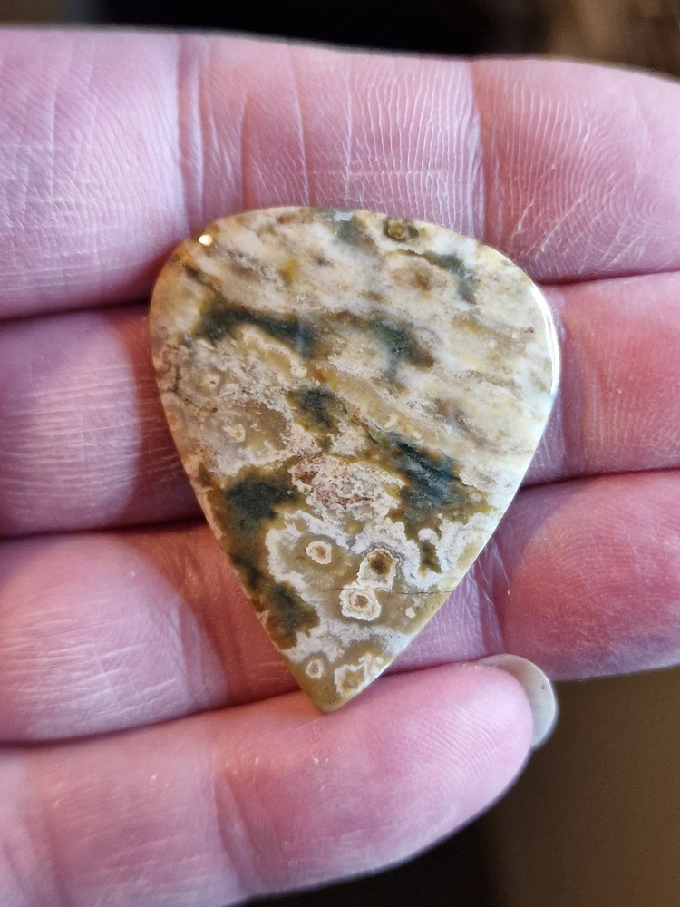 41x33mm Ocean jasper cabochon