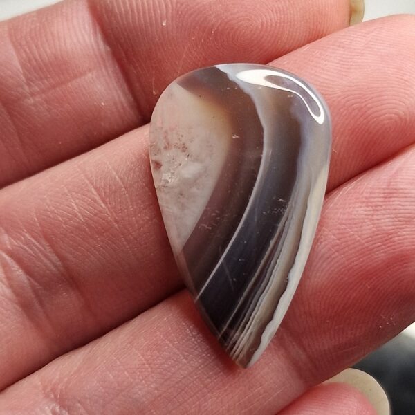 31x19mm Botswana agate cabochon