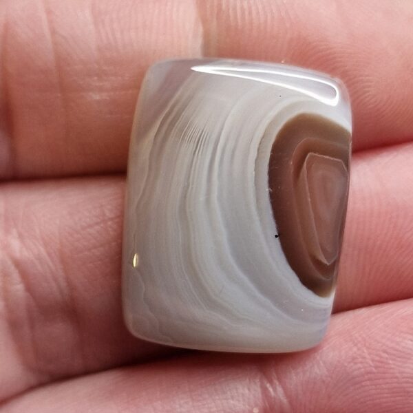 27x20mm Botswana agate cabochon