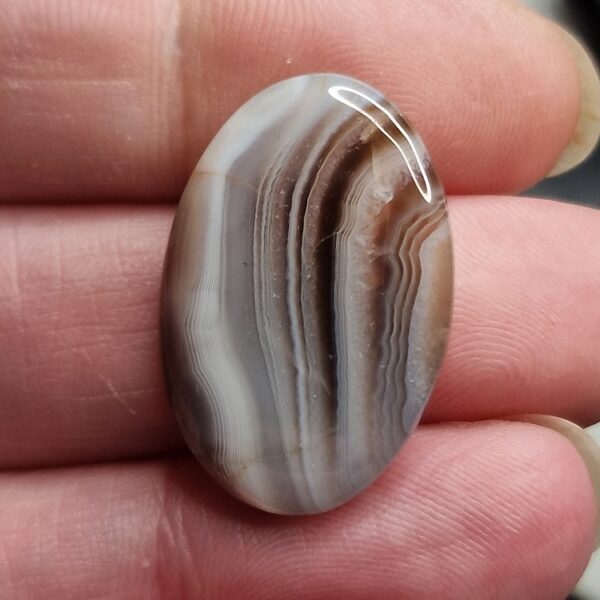 28x19mm Botswana agate cabochon