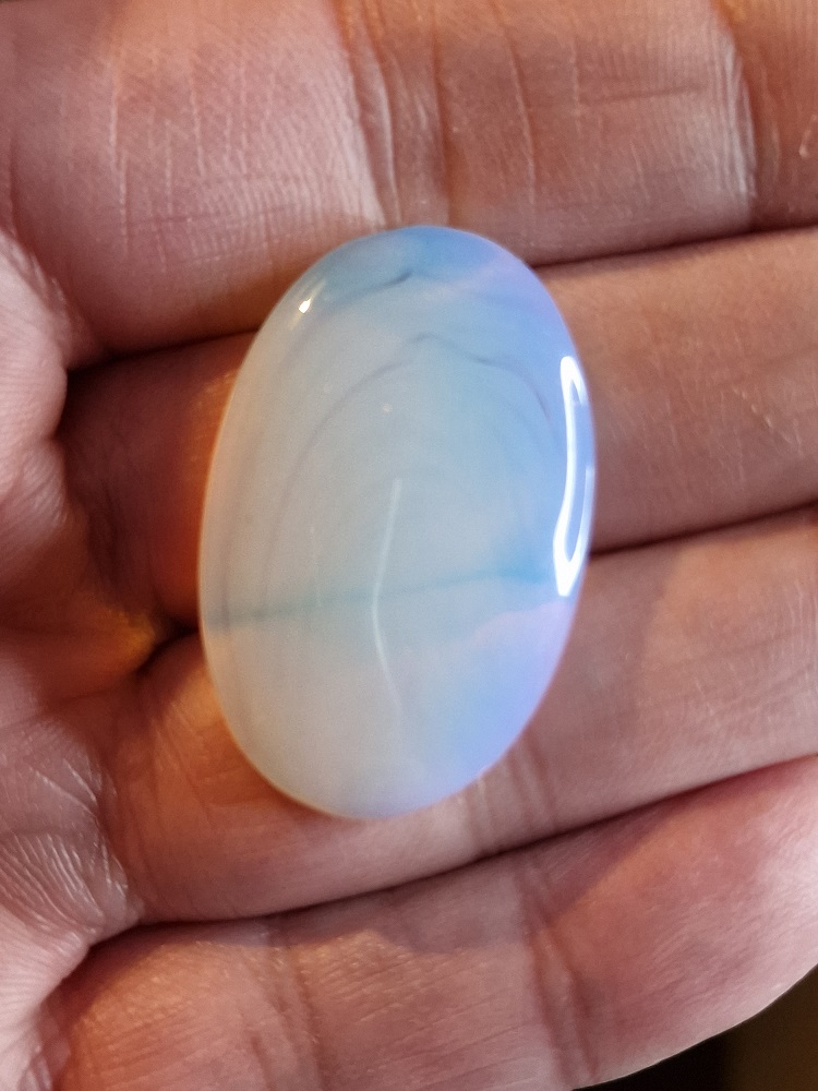 37x23mm opalite cabochon