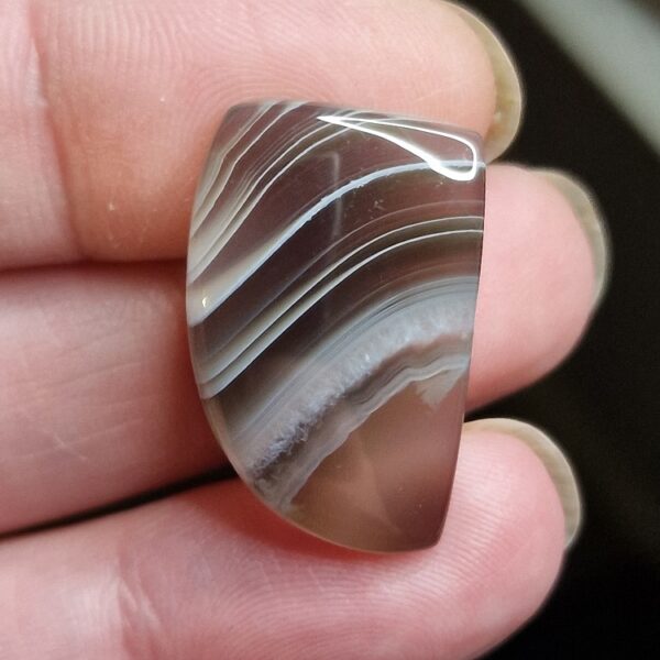 27x17mm Botswana agate cabochon