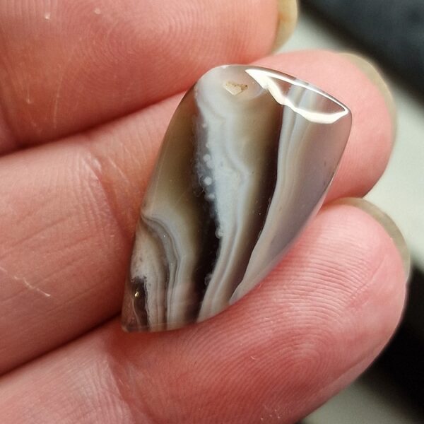 27x15mm Botswana agate cabochon