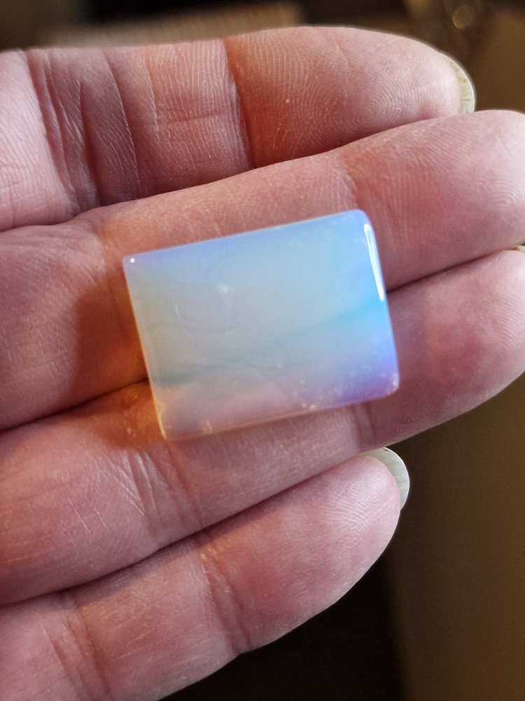 27x20mm opalite cabochon