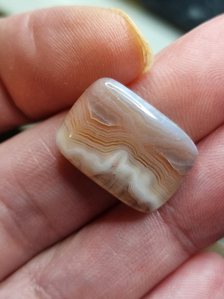 22x16mm Botswana agate cabochon