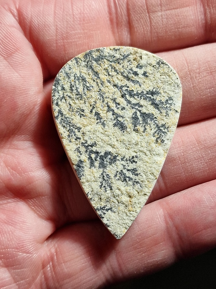 46x32mm Psilomelane Dendrite cabochon