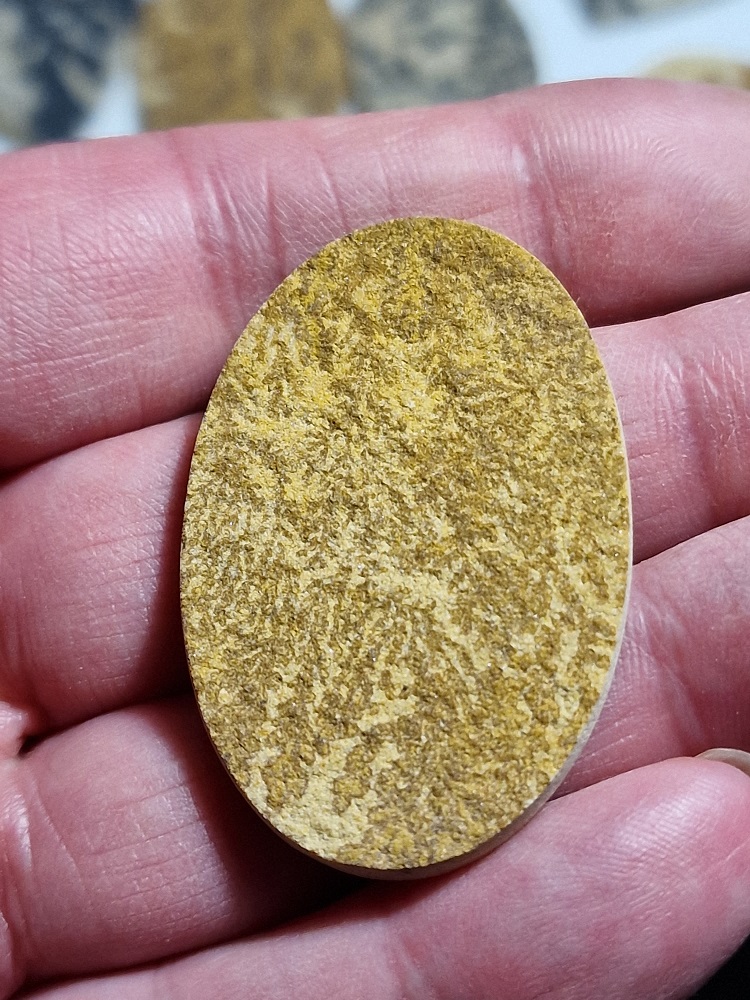 46x31mm Psilomelane Dendrite cabochon
