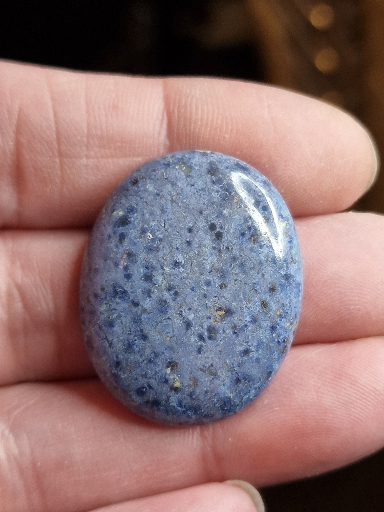 34x28mm dumortierite cabochon