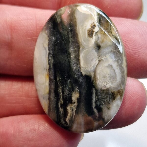 37x27mm Ocean jasper cabochon