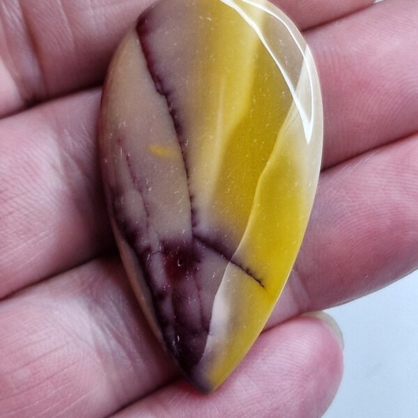 48x26mm Mookaite jasper cabochon