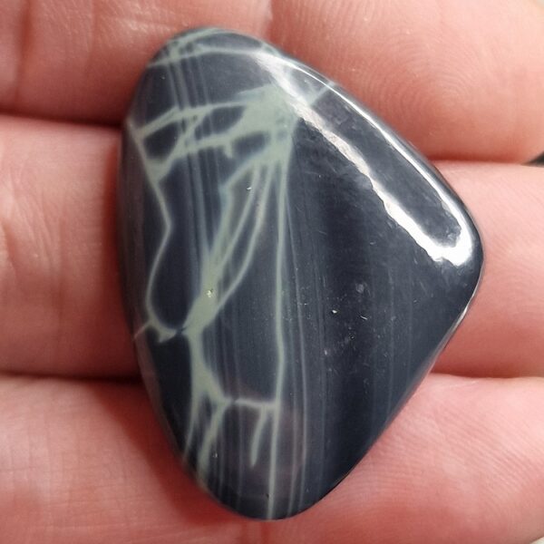 38x28mm spiderweb jasper cabochon