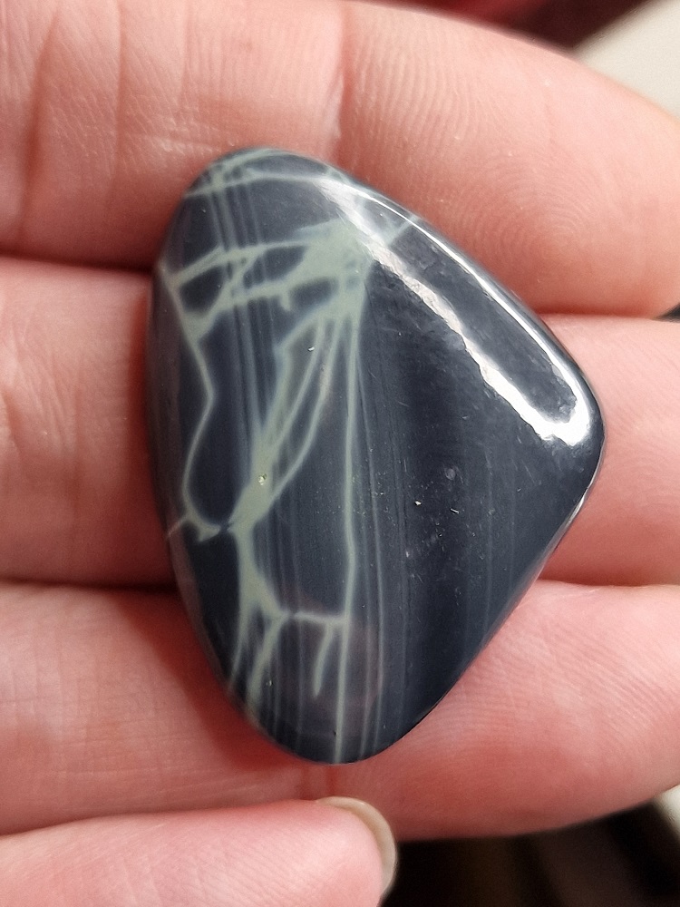 38x28mm spiderweb jasper cabochon