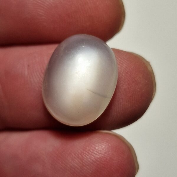 16x12mm white moonstone cabochon