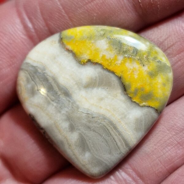 35x33mm bumblebee jasper cabochon