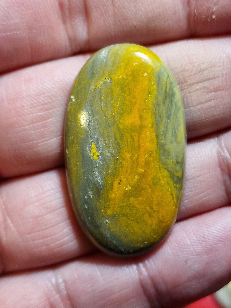 40x22mm bumblebee jasper cabochon