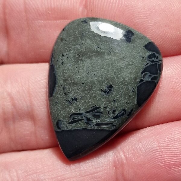 30x23mm spiderweb jasper cabochon