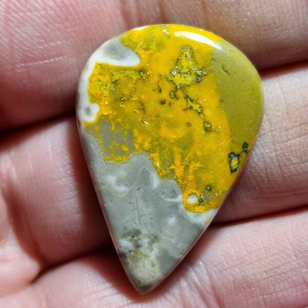 35x24mm bumblebee jasper cabochon