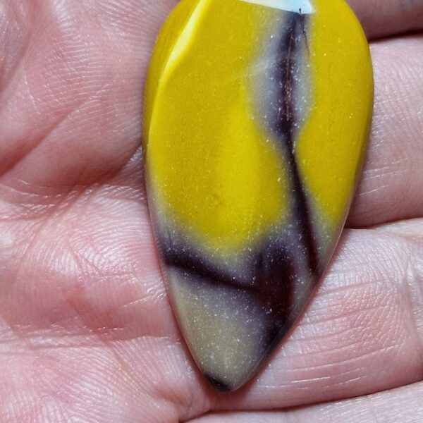 41x22mm Mookaite jasper cabochon