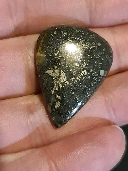 32x24mm marcasite cabochon
