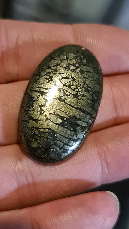 37x22mm marcasite cabochon