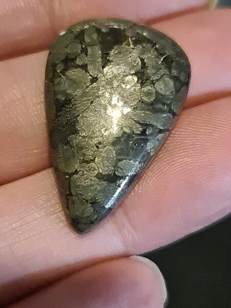 32x20mm marcasite cabochon