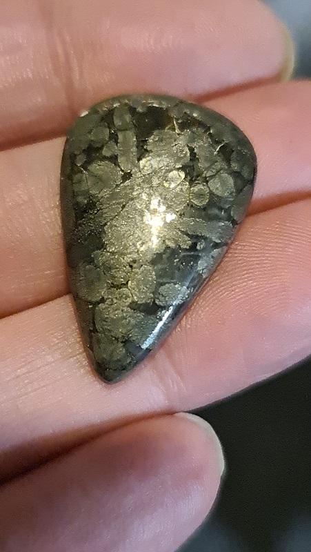 32x20mm marcasite cabochon