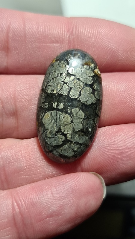 33x17mm marcasite cabochon