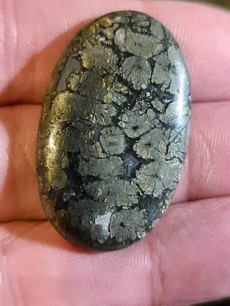 39x24mm marcasite cabochon