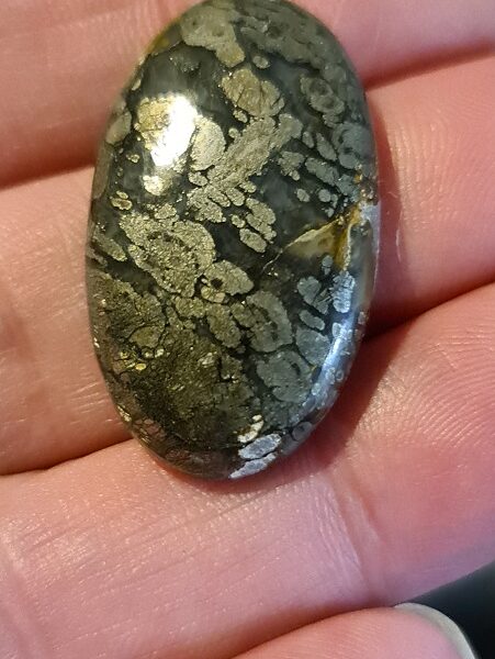 33x19mm marcasite cabochon