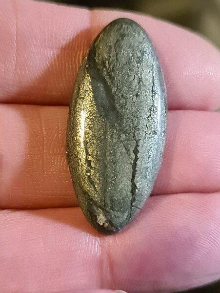 38x17mm marcasite cabochon