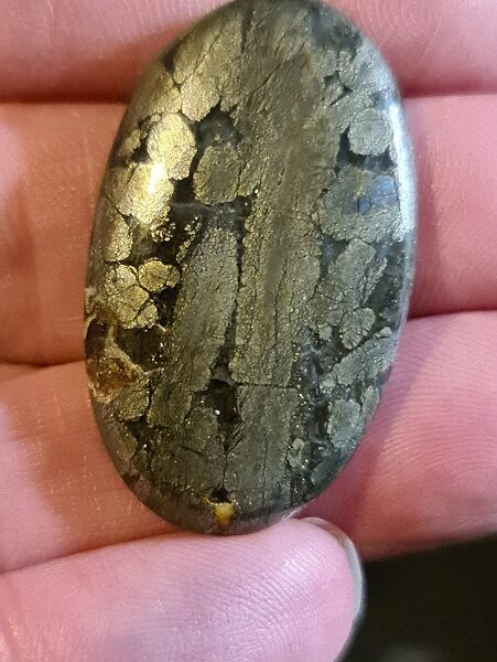 38x22mm marcasite cabochon