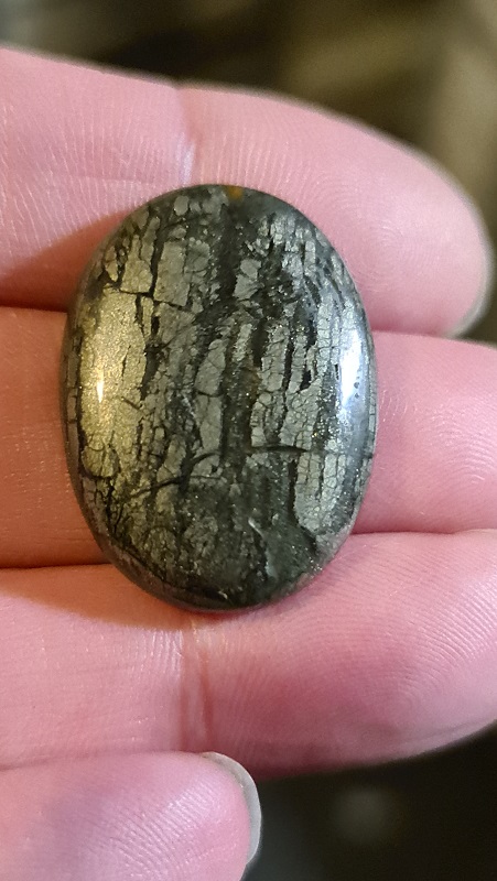 30x23mm marcasite cabochon