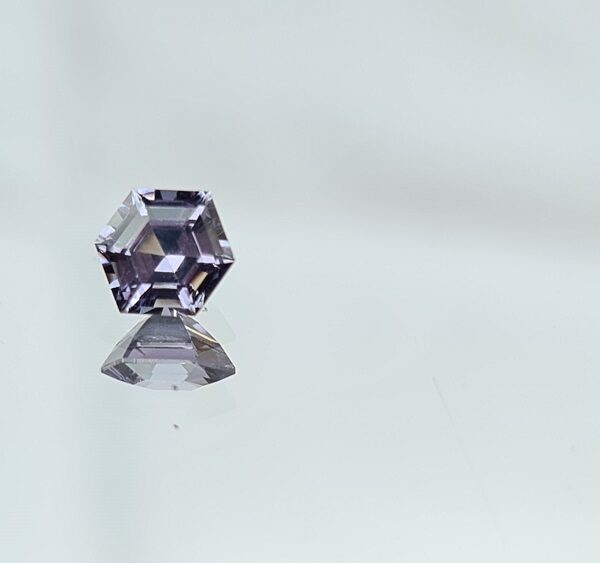 5.0x3.7mm hexagon cut spinel facet