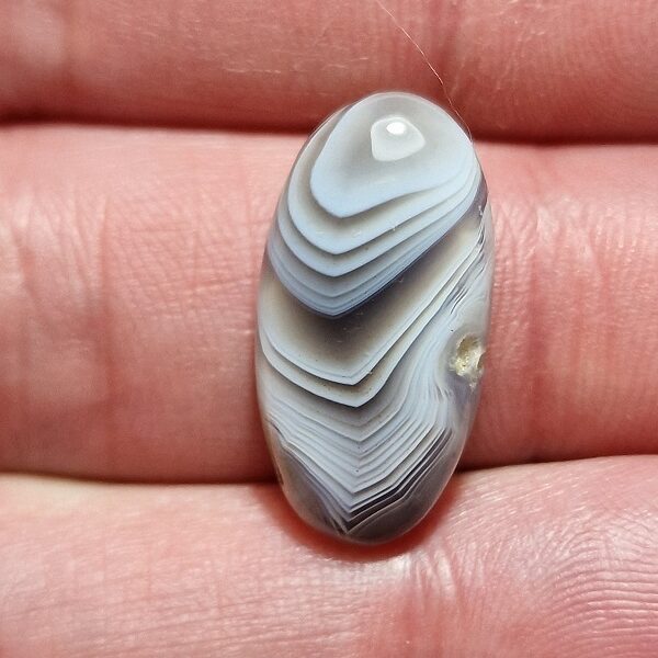 24x13mm Botswana agate cabochon