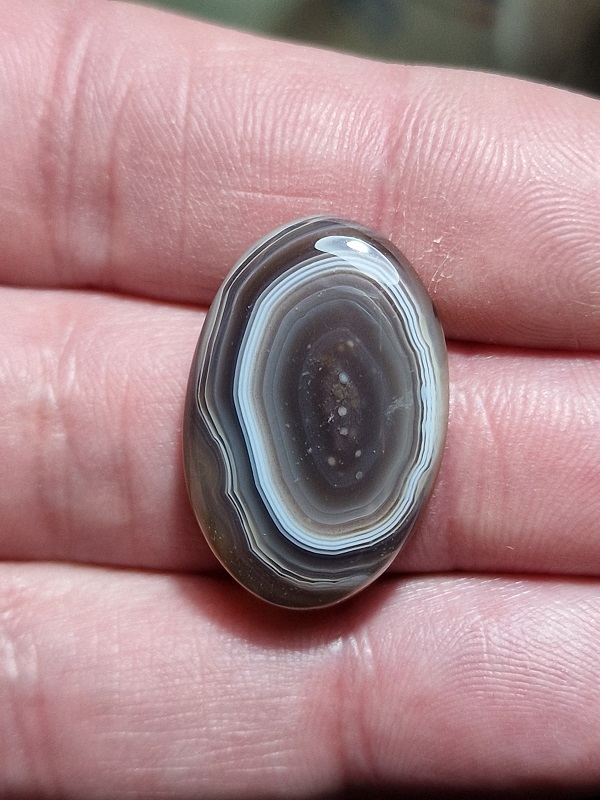 27x18mm Botswana agate cabochon