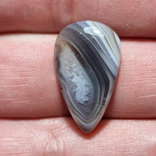 25x15mm Botswana agate cabochon