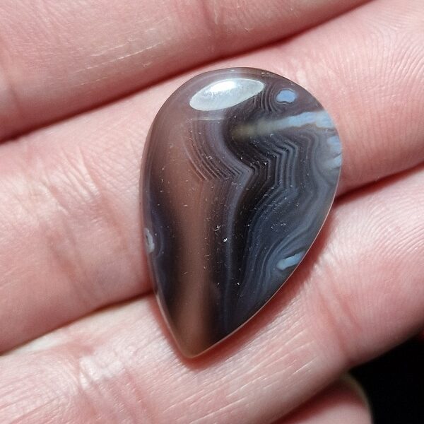 30x19mm Botswana agate cabochon