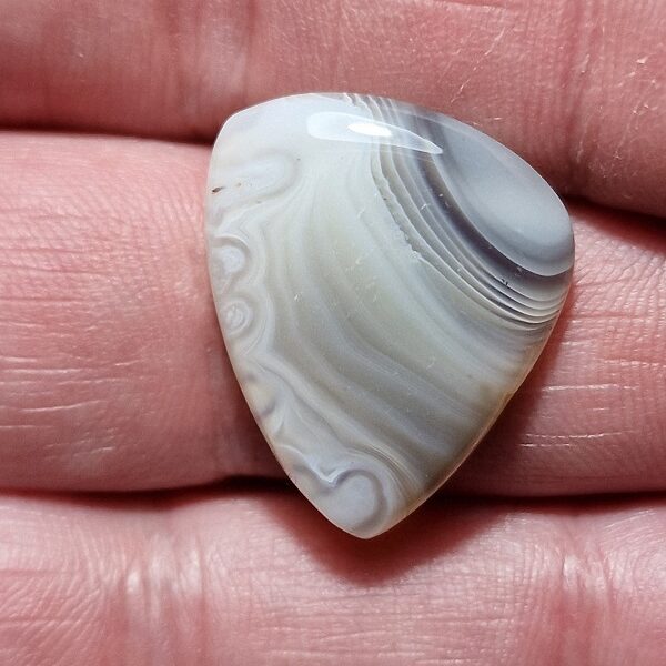 25x21mm Botswana agate cabochon