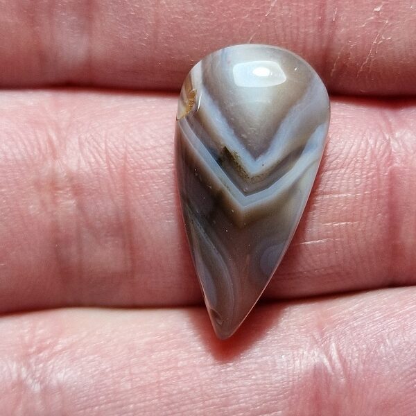 25x13mm Botswana agate cabochon