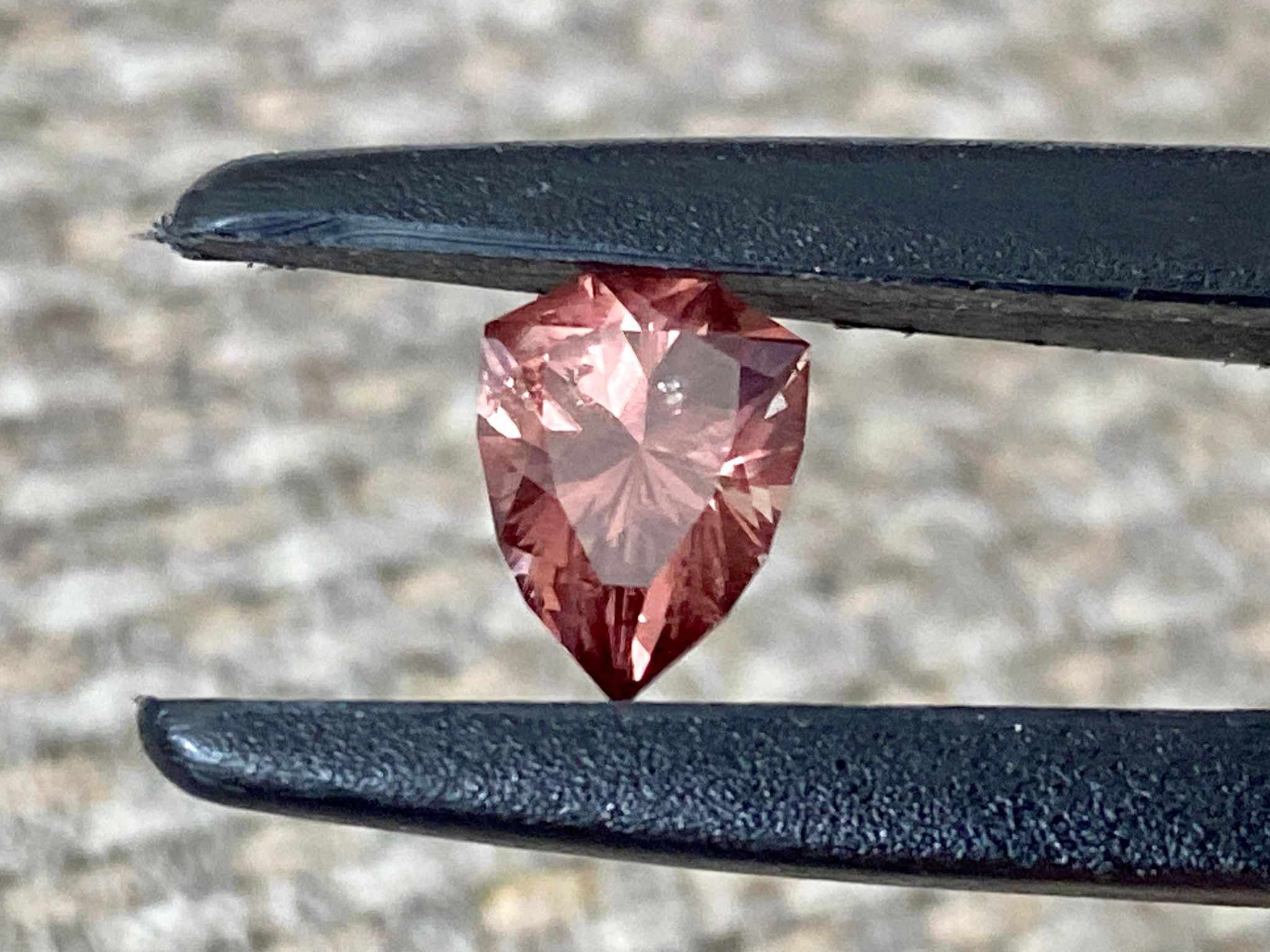8.49x6.37x5.11mm precision-cut colour change garnet facet